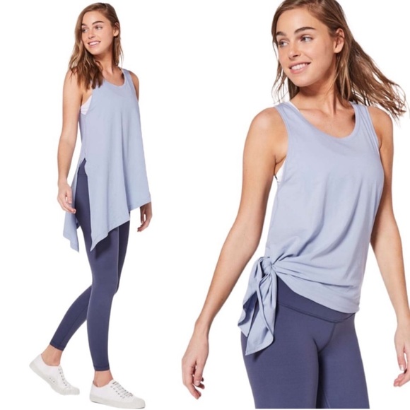 Lululemon Athletica To The Point Knotted Hip Tank Size Medium - Picture 6 of 8